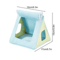 Bird Hammock Parakeet Cage Cockatiel Toys Four Seasons Parrot House Qme Blue China Mainland