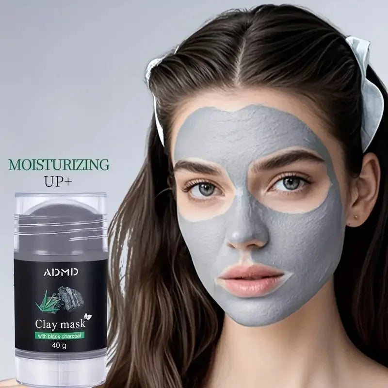 Bamboo Charcoal Moisturizing Mud Film Stick Natural Ingredients Cares Qme