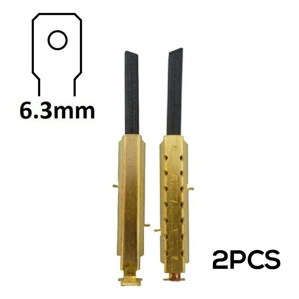 2Pcs/set Washing Machine Motor Carbon Inserts Brushes For Beko Washing Machine Motor WMB61021W WM5100W WKD75125 Qme