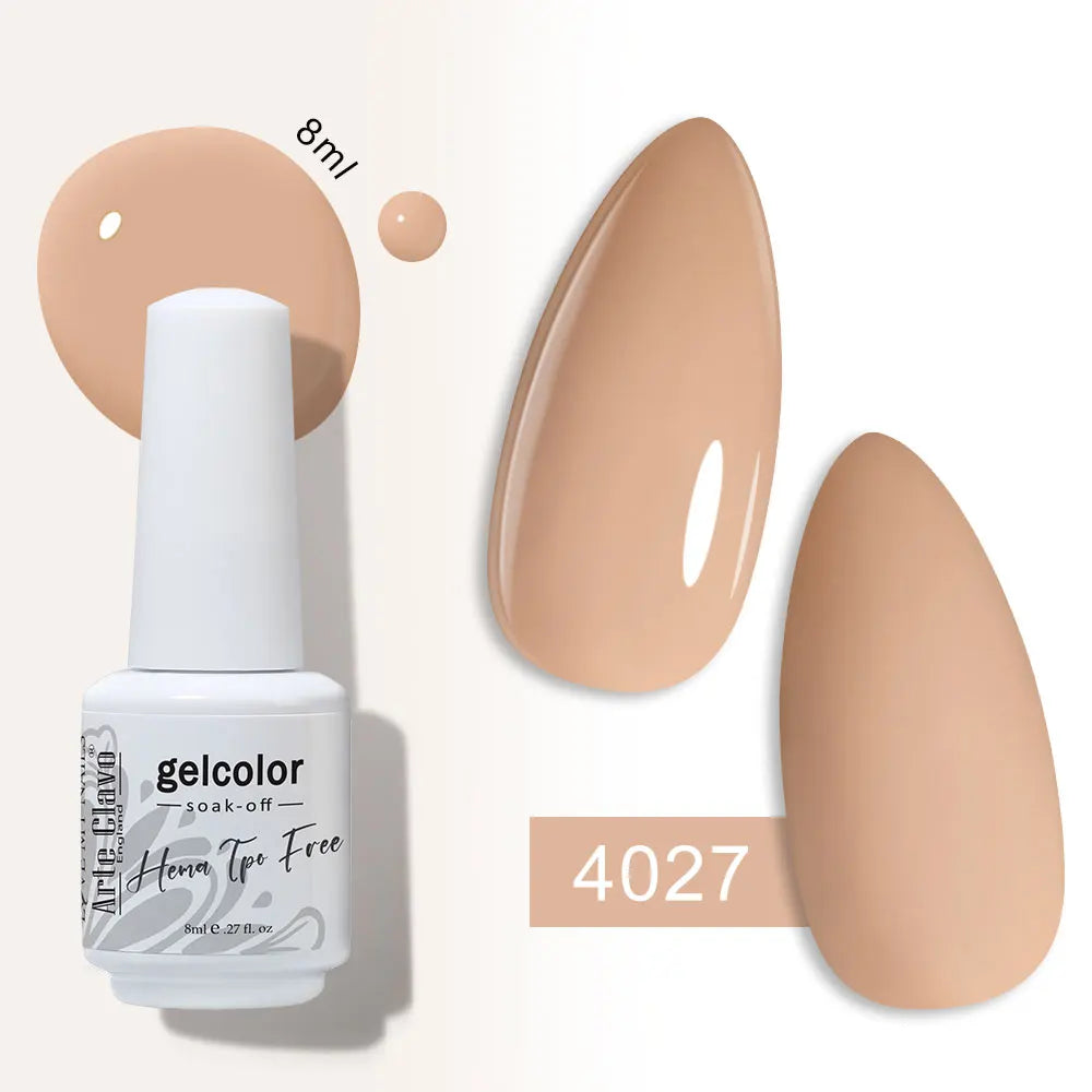 Arte Clavo Semi-permanent Gel Nail Varnish 180 Colors Semipermanent