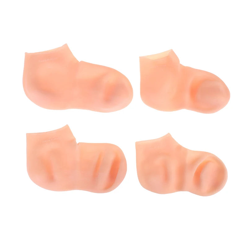 1 Pair Foot Skin Care Hand Protectors Anti Cracking Spa Home Use Feet Qme