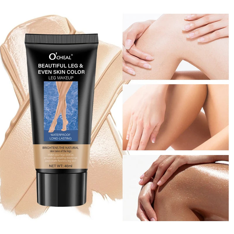 Concealer Leg Cream Waterproof Sweat Resistant Not Easy Fade Qme