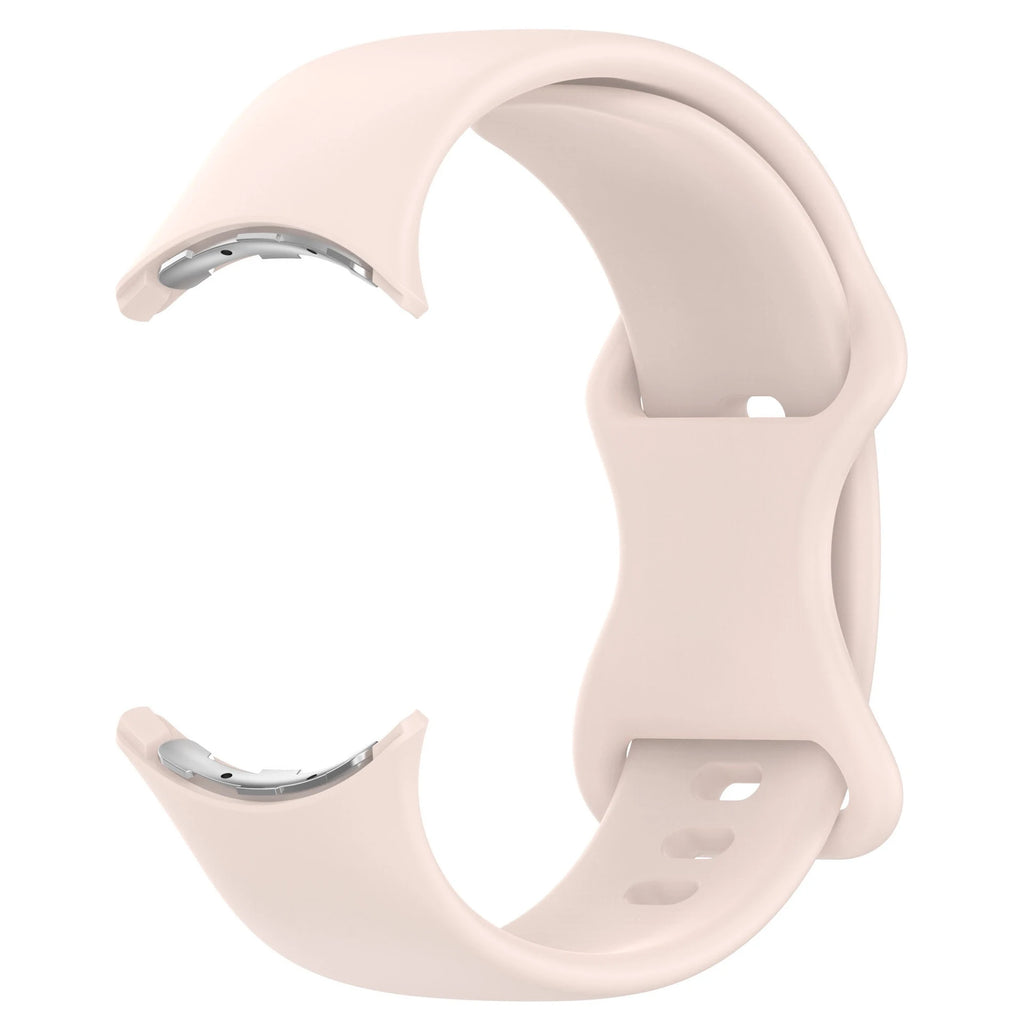 Silicone Strap for Google Pixel Watch 3 41 45mm Butterfly Buckle Sport Bracelet Correa for Google Pixel 2 1 Watch Accessories Qme
