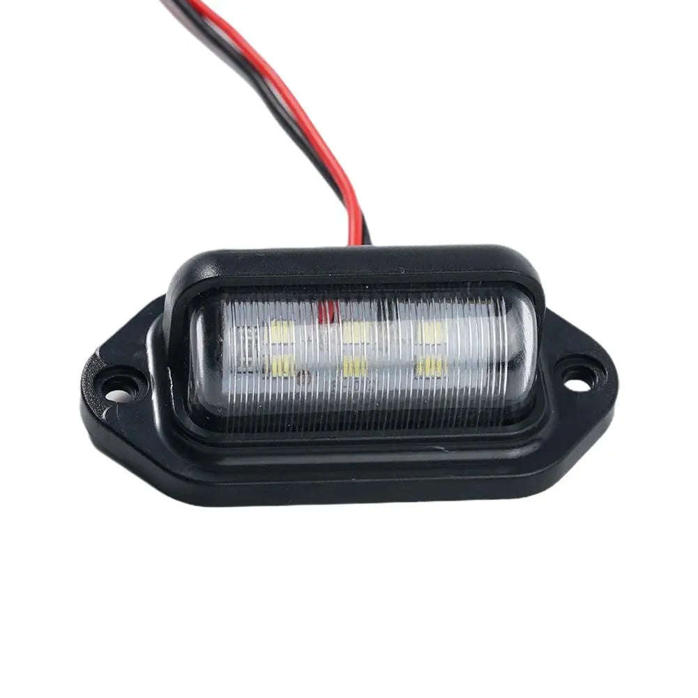 LED License Plate Light SUV Truck Trailer Van Tag Step Lamp Taillight Qme