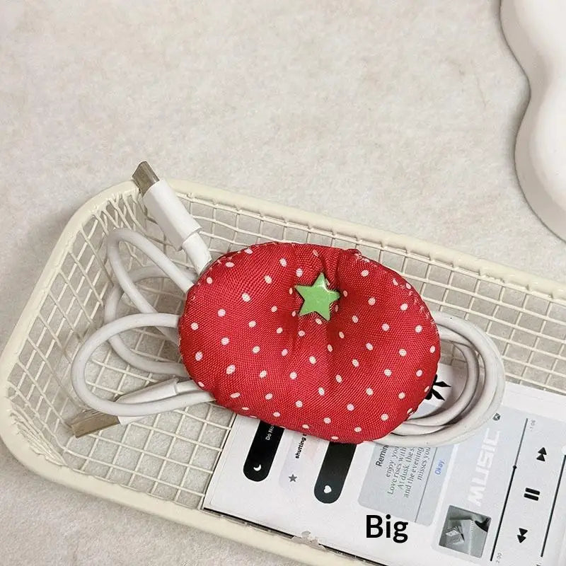 Earphone Decoration Accessories Handmade Fabric Cute Angel Wings Qme A2
