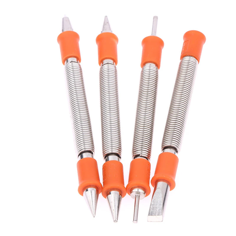Loaded Rivet Removal Wood Spring Tool Chisel Nail Punch Center Pinning Qme