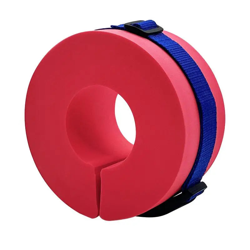 EVA Foam Swimming Float Ring Water Aerobics Aquatic Cuffs Ankle Arm Qme Red