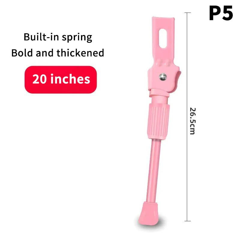 Kids Bike Kickstand Heavy Duty Parking Stand Foot Brace Support Qme 20 inches