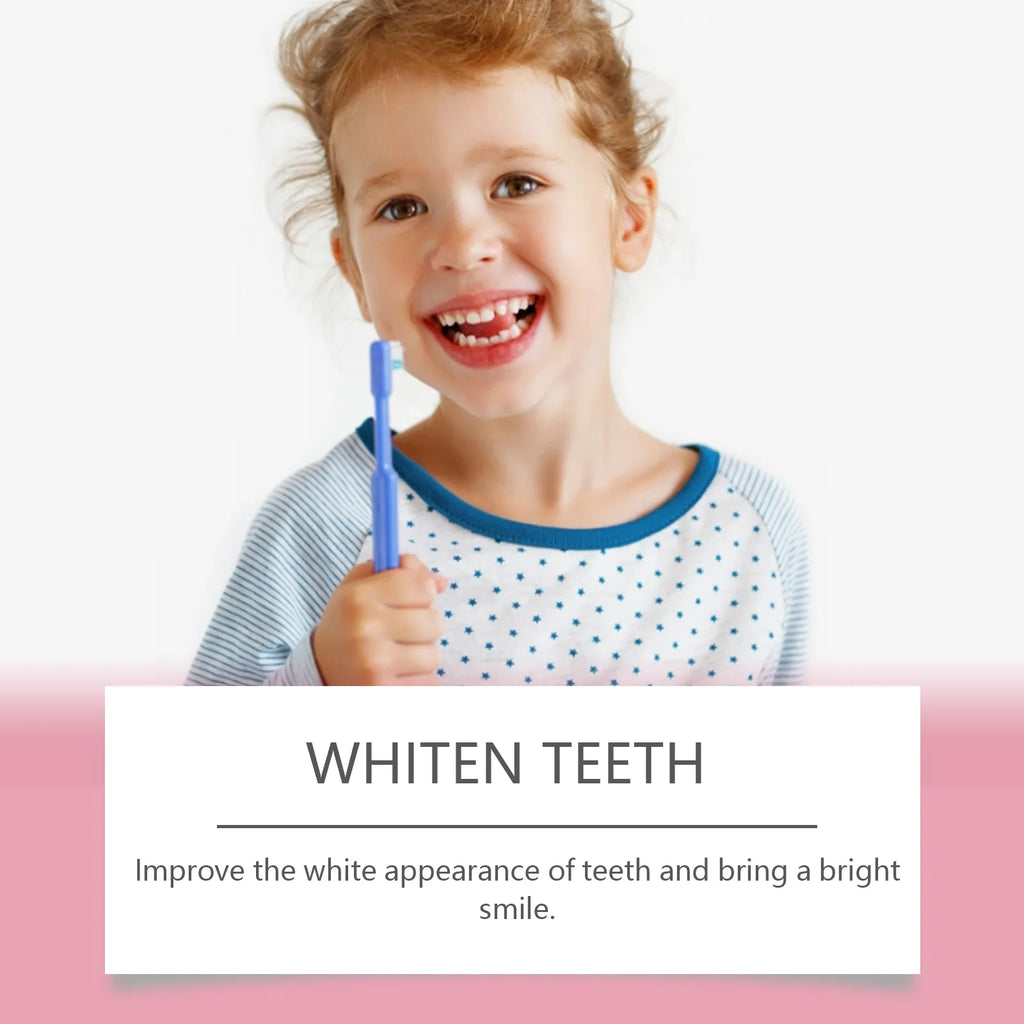 Oralhoe Kids Toothpaste Clean Teeth Whitening Night Teeth Protection Strawberry Flavor Mineral Toothpaste with Hydroxyapatite Qme