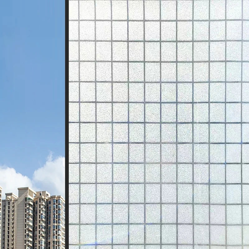 Frosted Blackout Window Film Using Electrostatic Adsorption Protect Qme fanggemosha 40cmX3m
