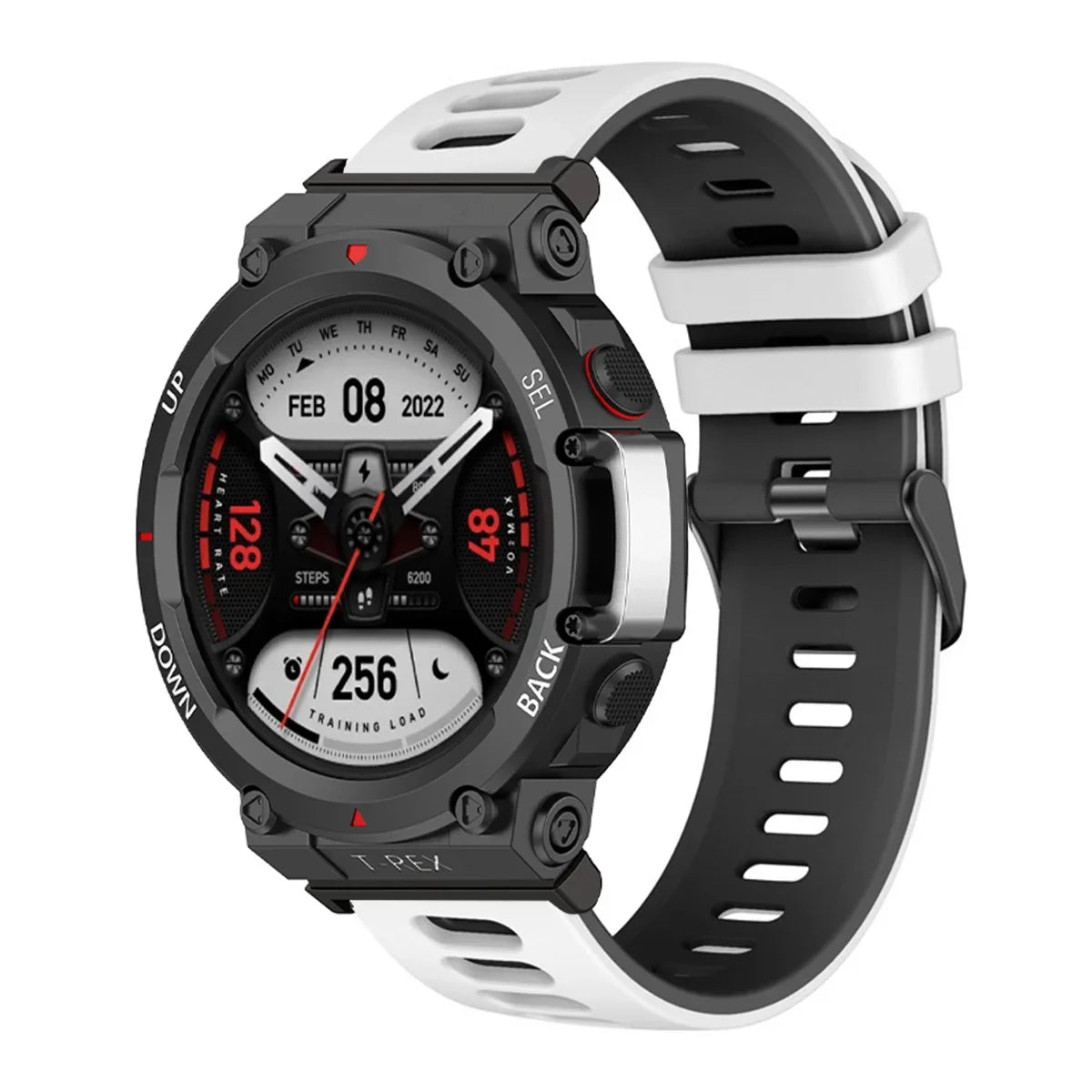 Soft Silicone Strap For Huami Amazfit T-Rex 3 Smart Watch Band Sports Bracelet For Xiaomi Amazfit T-Rex/T-Rex2 Correa Wristband Qme