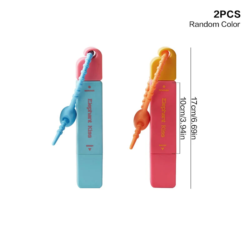 White Clothes Stain Remover Pen Household Powerful Degreasing Pen Portable Waterless Oil Stain Remover Pen For Emergency Use Qme C 2pcs
