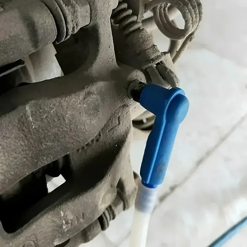 Brake Fluid Change Tool Kit - Insulated Material, Includes Oil Pump & Hose for Easy Brake Fluid Replacement Qme