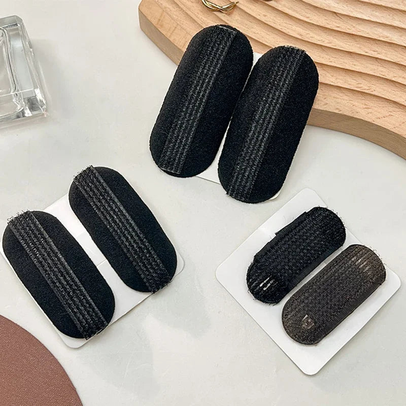 8/4/2PCS Puff Hair Head Cushion Hair Clips Invisible Volume Hair Base Fluffy Sponge Clip Bun DIY Hair Styling Tool for Women Qme