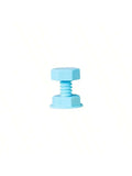 Cute Little Hook Creative Screw Can Be Hung Behind Walls Doors Used Qme blue