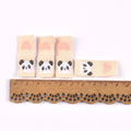 50Pcs Tiger/Chick/Panda Printed Embroidery Washable Care Label For Sewing Accessories Garment DIY Crafts Supplies Bag Shoes Tags Qme 4