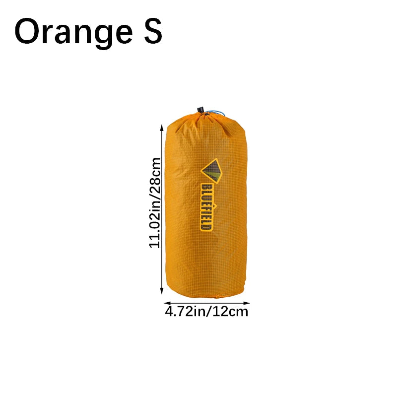 Cord Bag Outdoor Dry Waterproof Nylon Storage Pouches Tent Peg Travel Qme Orange S