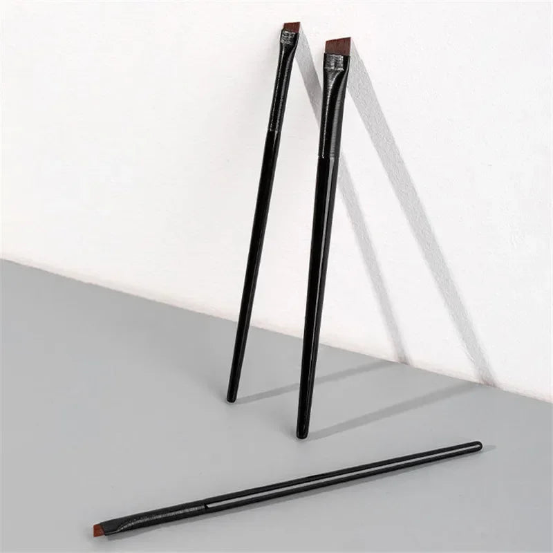 A101Brush Eyebrow A102Eyeliner Brush Professional Small Angled Eyebrow Brush Brow Contour Brush Fine Eyeliner Pen Makeup Tools Qme