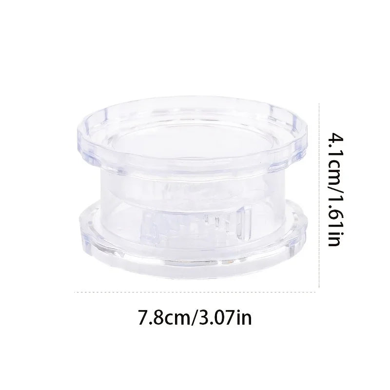 1pc Garlic Press, Kitchen Grinding Mill, Ginger Garlic Crusher, Multifunction Garlic Press, Kitchen Accessories, Random Color Qme