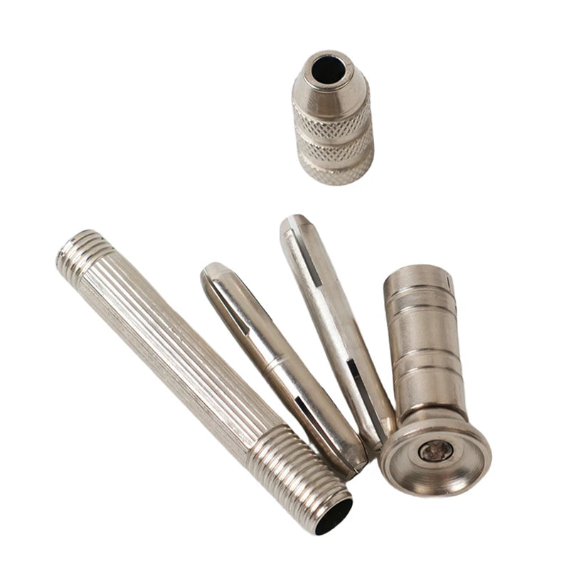 11Pcs/Set 0.8-3.0mm Mini Hand Drill Drilling Rotary Tool Manual Twist Drill Bit Watchmaker Pin Vice Watch Repair Woodwork Tools Qme