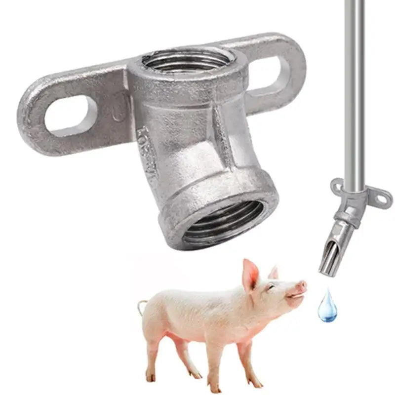 Pigs 1 2 Threaded Suitable Livestock Farm Automatic Piglet Drinker Qme