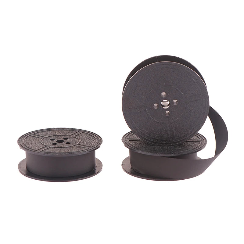 Typewriter Ribbon Twin Spool Black Replacement Most Qme