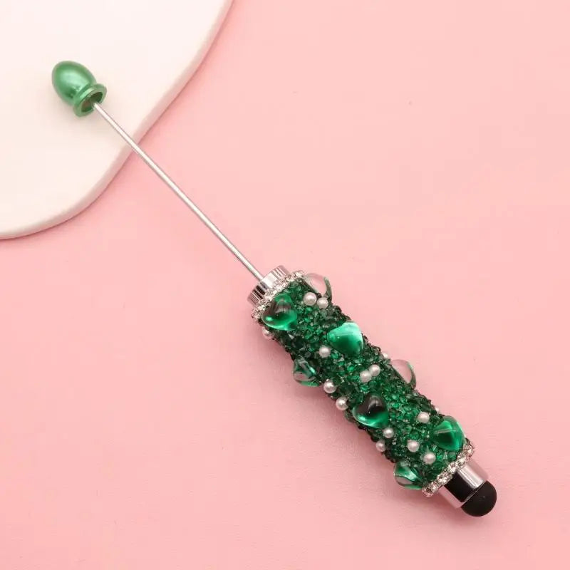 Creative Bead Ballpoint Pen Capacitive Touch Writing Multifunctional Qme A8