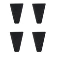 4 6 Air Fryer Silicone Feet Steam Protector Dehydrator Racks Tabs Qme 4PCS