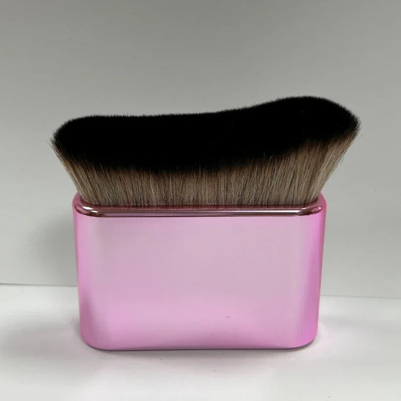1PC Neck Brush Foundation Makeup Powder Brush Makeup Brushes Makeup Tools Soft Hair Make up Multi-purpose Body Flat Brush Qme 4
