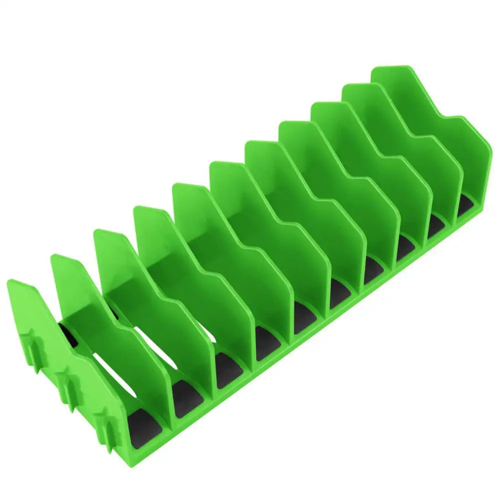 Plier Organizer Plier Holder and Cutter Organizer Sturdy Plier Storage Holder Tools Set Toolbox Storage for Cutters Hammers Hand Qme Green