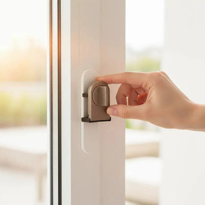No-drill Sliding Door Lock Child Safety Windows High-rise Anti-fall Qme