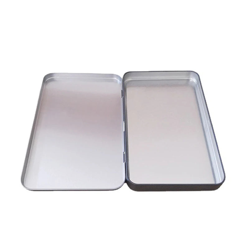 Candy Card Jewelry Organizer Household Iron Storage Box Tin Container Qme