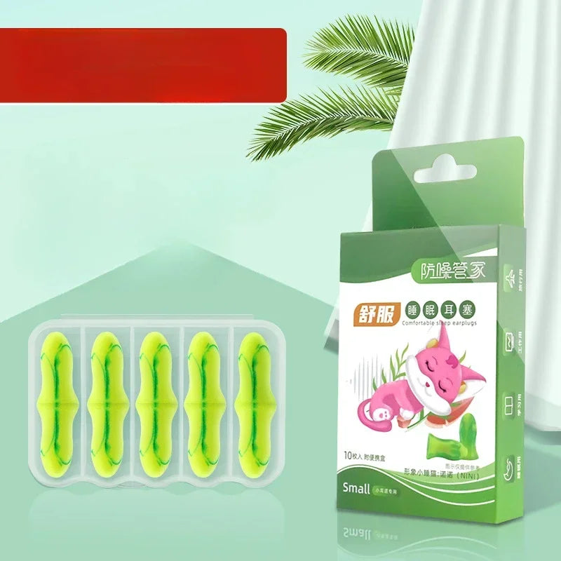 Earplugs For Sleeping, Anti-Noise Protection, Special Mute, Soft Slow Rebound, Student Soundproof Qme