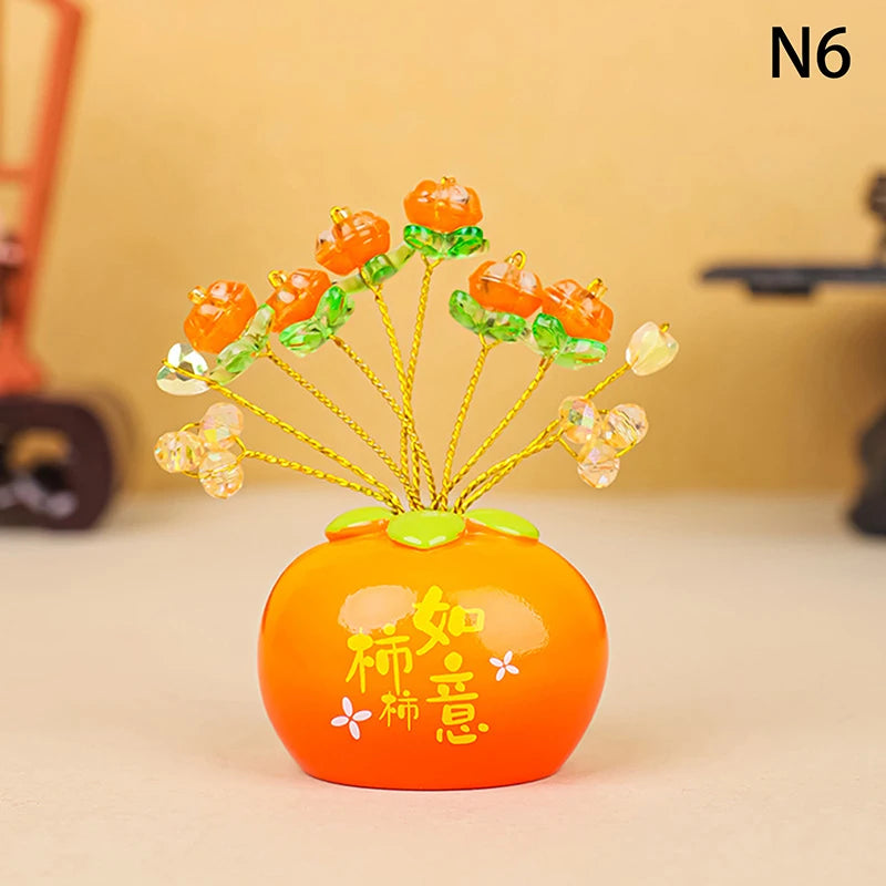 Year Money Tree God Feng Shui Fa Cai Lucky Fortune Miniature Spring Qme 6