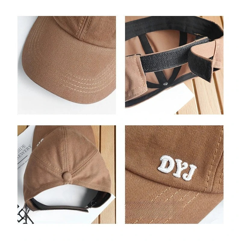 Summer Sun Protection Open-top Ponytail Baseball Cap Qme