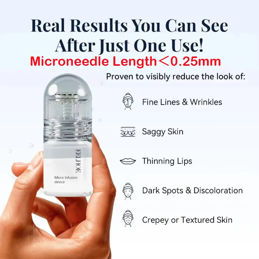 Hyaluronic Acid Facial Kit Hydrating Serum Roller Delicate Firming Facial Skin Smoothing Nourishing Skin Daily Care Essence Set Qme