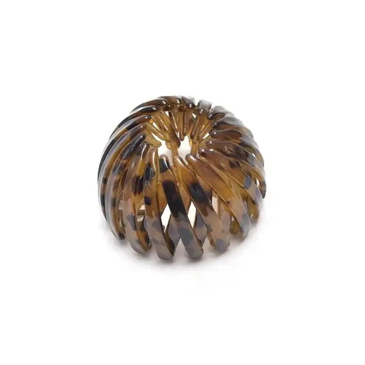 Fashion Girls Hair Claw Women Hairs Clamp Grab Barrettes High-quality Qme yellow