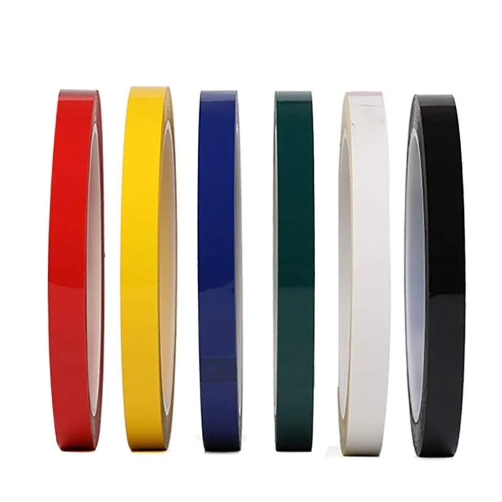 Multi Color PET Desktop Positioning Tape 5S Management Identification Tape For Office Workshop Floor Wall Marking Line Tape Qme