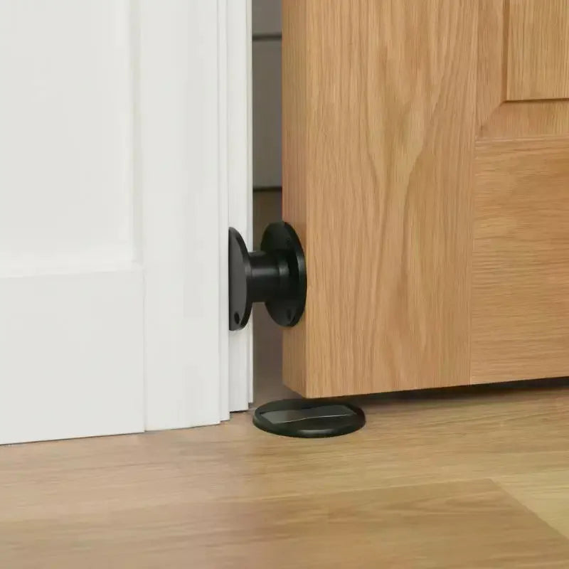 Punch Invisible Door Stop Strong Magnetic Household Bedroom Bathroom Qme