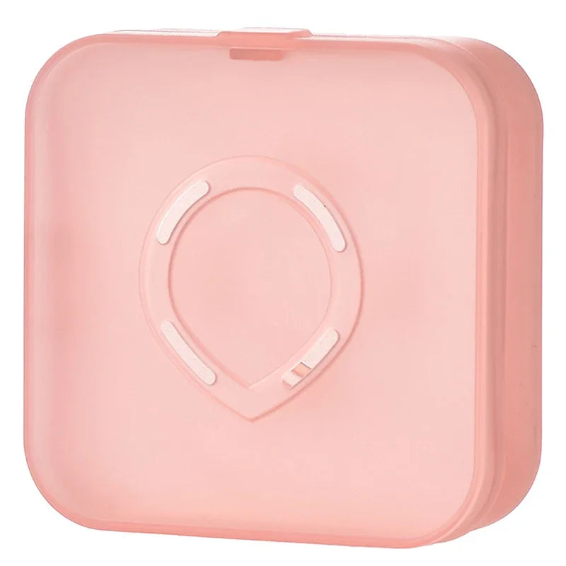 1PC Camera Empty Air Cushion Puff Box Portable Cosmetic Makeup Case Container Without Powder Sponge For BB Cream Foundation Qme Pink