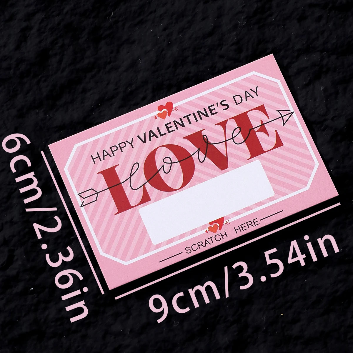 2Pcs/10Pcs/20Pcs Scratch-Off Love Coupons Couple Scratch Off Cards Valentine's Day Wedding Anniversary Creative Gifts Qme