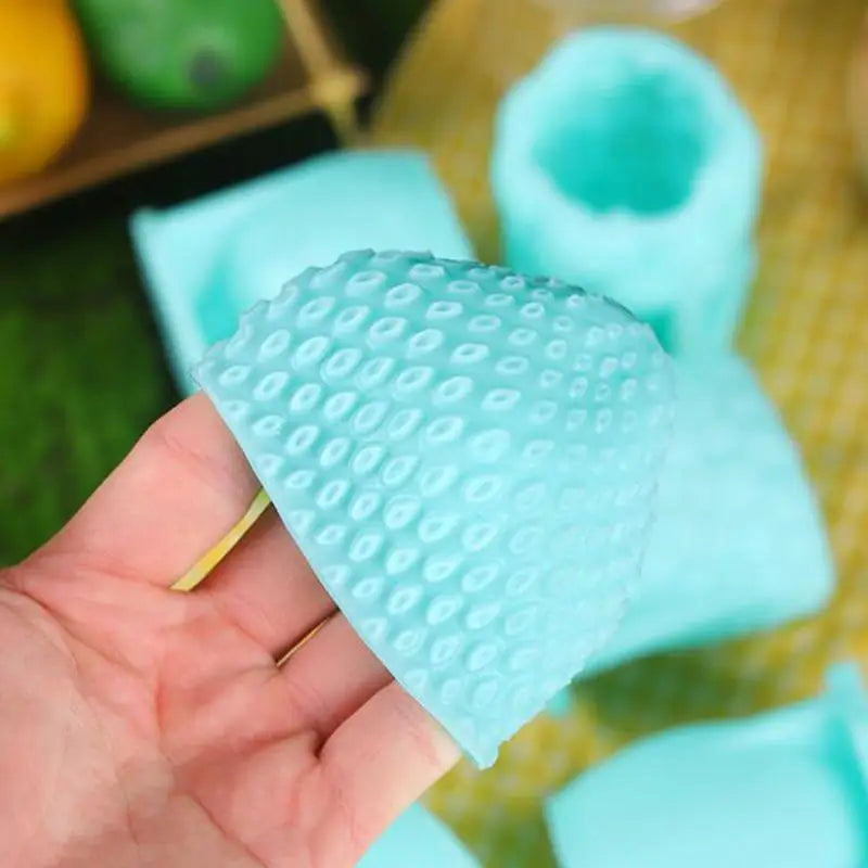 Easy Release Cake Chocolate Jelly Soap Mold DIY Food-safe Fruits Ice Qme
