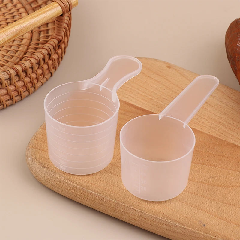 15 25 30 Transparent Plastic Milk Powder Spoon ML Graduated Kitchen Qme