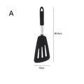 Frying Shovel Leaking Cooking Utensils Stainless Steel Silicone Qme A