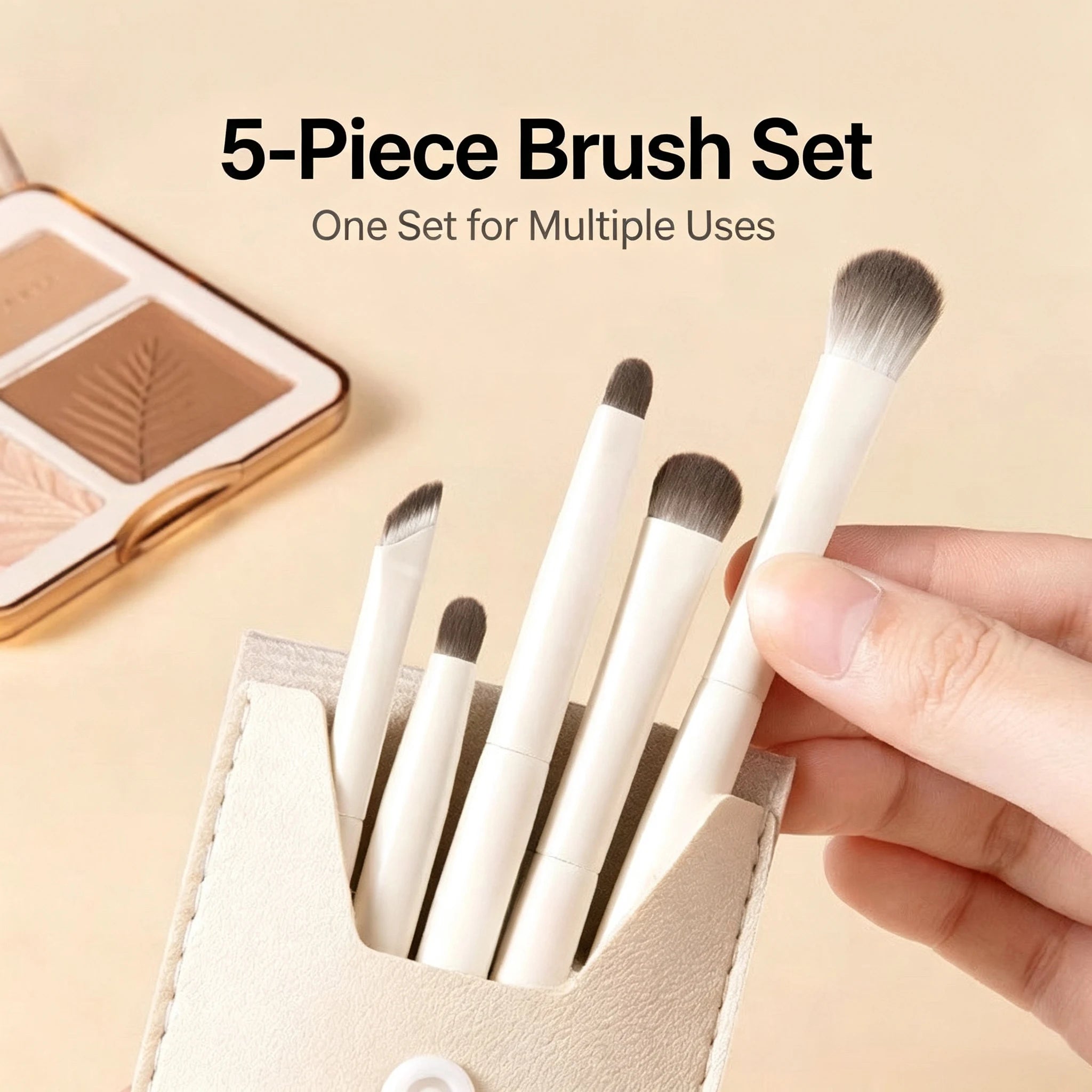 Eye Shadow Brush Beginners Including Application Under-eye Liner Qme