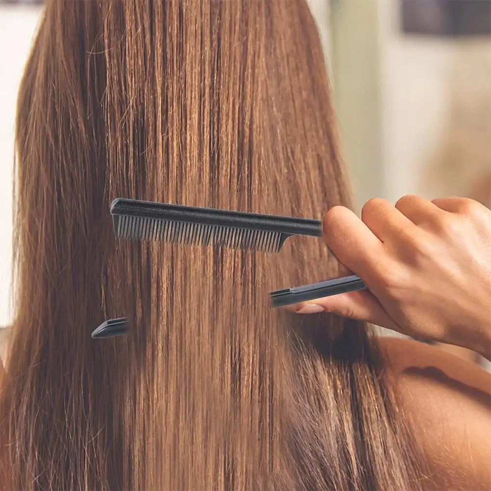 Portable V-shaped Hair Straightener Comb Styling Messy Finishing Qme