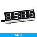 Digital Clock Temperature Voltage Module DIY Time/Voltmeter Car Clock Modification RX8025T Chip Qme White