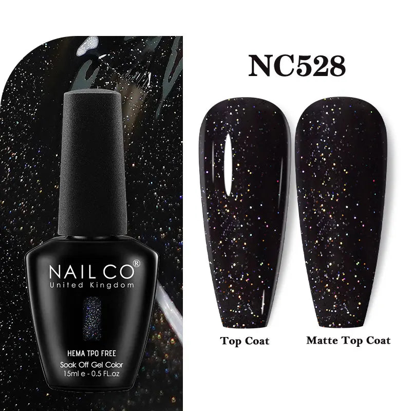 NAILCO Coat Base Gel Nail Polish Nails Art Semi Permanent Lacquer