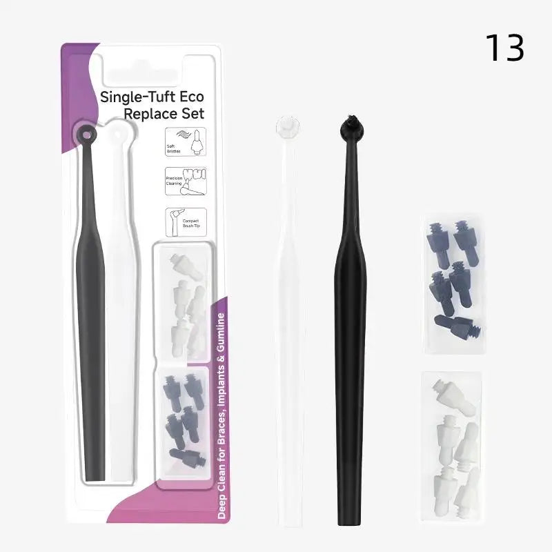 Interdental Brush Single-beam Soft Teeth Replacement Head Cleaning Qme 13
