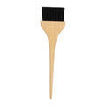 Natural Wood Handle Hair Dye Brush Nylon Bristles Applicator Precise Qme 1Pc